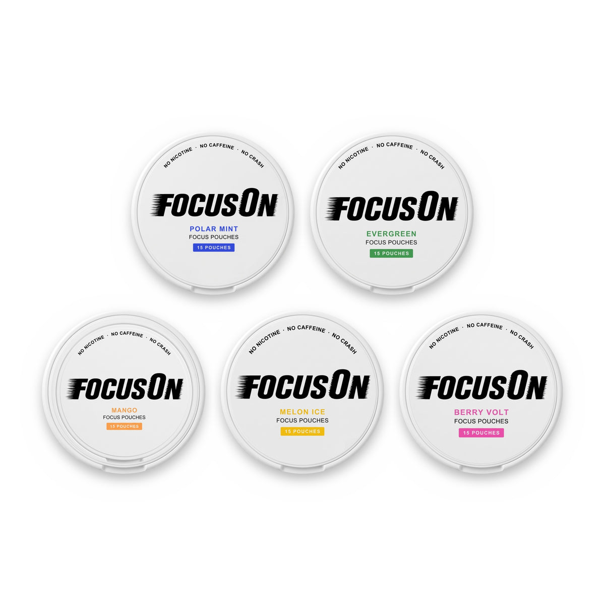 FocusOn Variety Pack, one can of each flavor