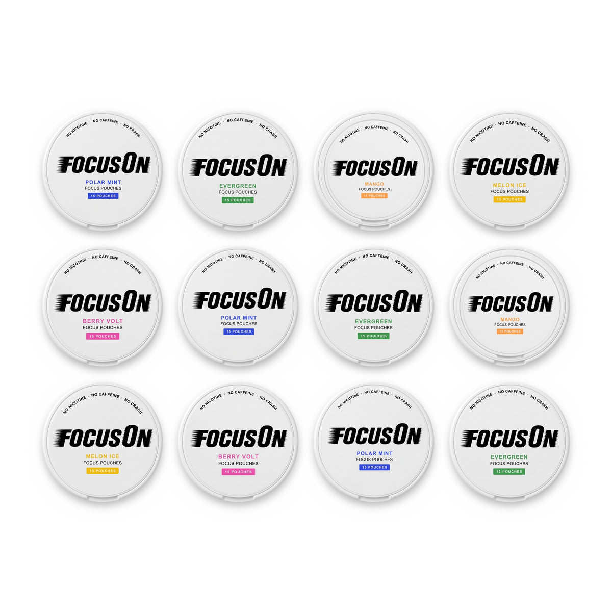 FocusOn Pouches 12 Can Pack