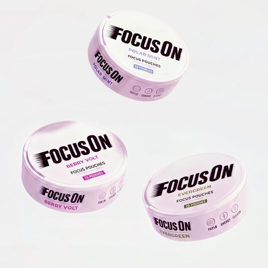 FocusOn Pouches — 3-Can Pack