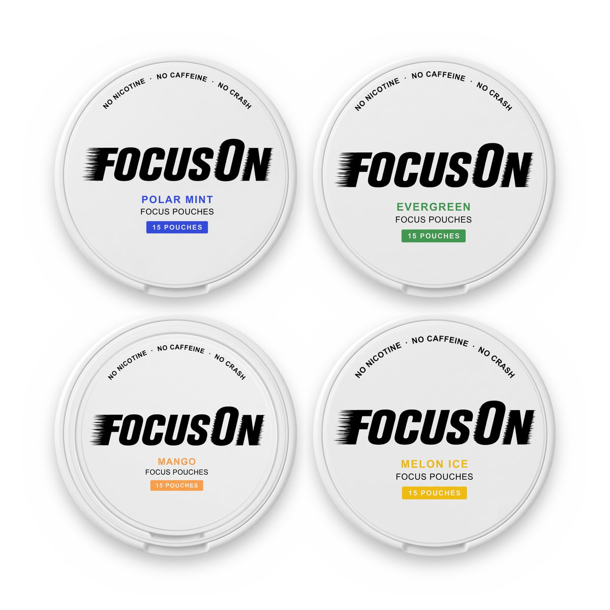 FocusOn Pouches 4 Can Pack